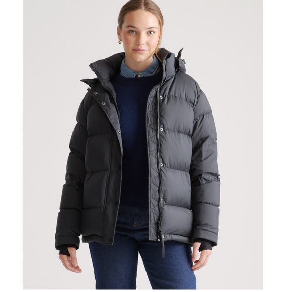 Quince Responsible Goose Down Fill Puffer Jacket Like New DWR Water Repellent - Picture 1 of 15